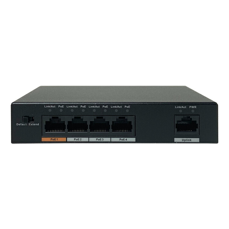 【新品】 4ポートPoEアンマネージドスイッチ PFS3005-4ET-60 対応商品
