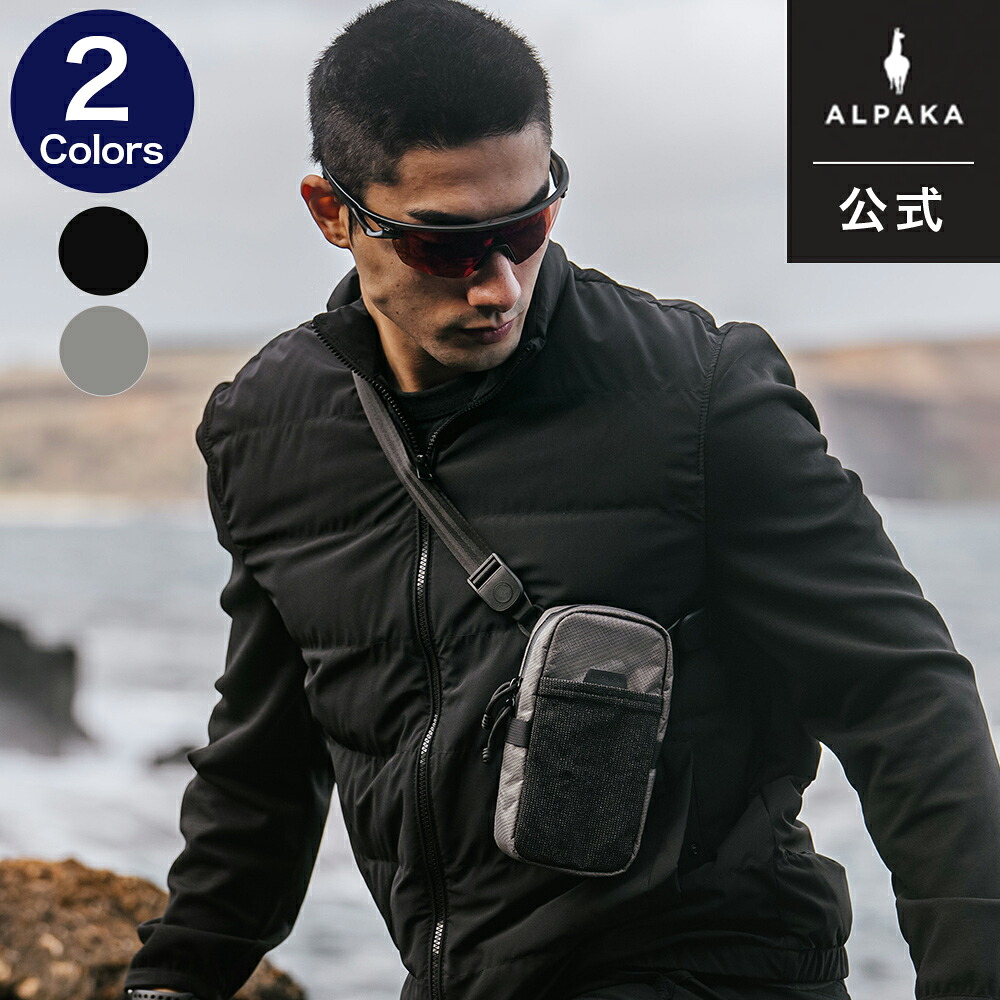 【公式】[ALPAKA/アルパカ] スリングポーチ ショルダーバッグMODULAR SHOULDER POCKET MAX ULTRADYNE メンズ 撥水性 旅行 アウトドア トラベル [送料無料]｜ALPAKA公式ショップ　店