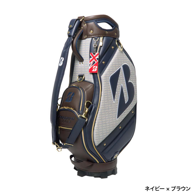 最大10%OFFクーポン 【7/18~7/26】 ブリヂストン メジャーコレクションカートバッグ CB2671 GOLF (CB2671) メンズ ゴルフ キャディバッグ 9.5型 BRIDGESTONE|アルペン店