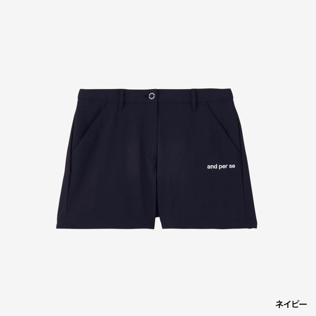 最大10％OFFクーポン 【7/18～7/26】 アンパスィ レディース ゴルフウェア ショートパンツ 春 夏 クールラスティング ショートパンツ(レディース) (AFS5606E4) and per se｜アルペン店 8,982円