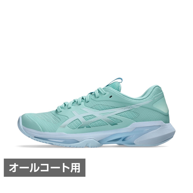 アシックス SOLUTION SPEED FF 4 ソリューションスピードFF4 1042A307 レディス テニス オールコート用シューズ : ペールグリーン asics｜アルペン店