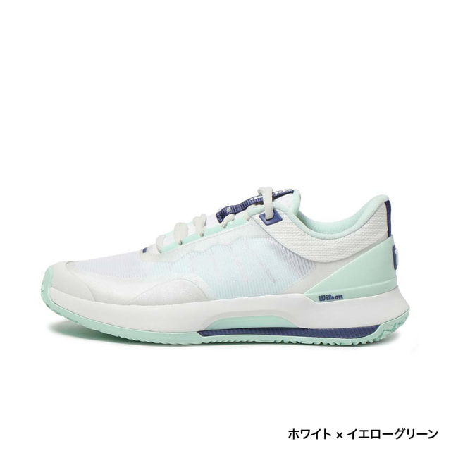 最大10％OFFクーポン 【7/18～7/26】 ウイルソン INTRIGUE TOUR OMNI イントリーグツアーOC Wh/Bay WRS340110U レディス テニス オムニクレー用シューズ E Wilson｜アルペン店