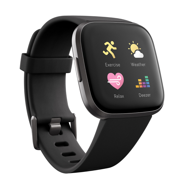 楽天市場 フィットビット Versa 2 Alexa搭載 スマートウォッチ Fb507 Bkbk ランニングウォッチ 時計 ブラック Fitbit アルペン楽天市場店