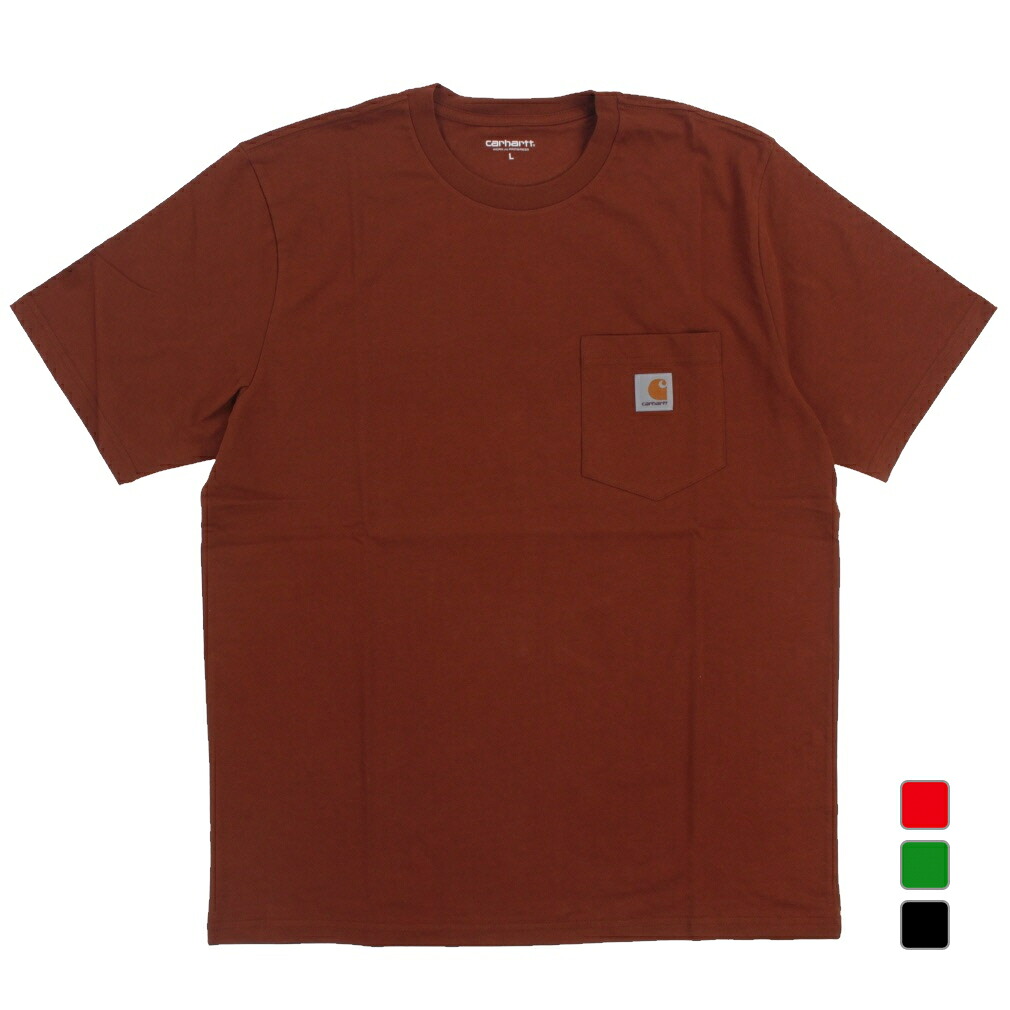 4/10 限定★全商品ポイント10倍 要エントリー カーハート メンズ アウトドア 半袖Tシャツ S/S POCKET T-SHIRT (I022091) caarhartt 2303_mo