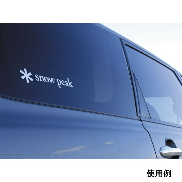 スノーピークロゴステッカーアスタリスクS(NV006)snowpeak
