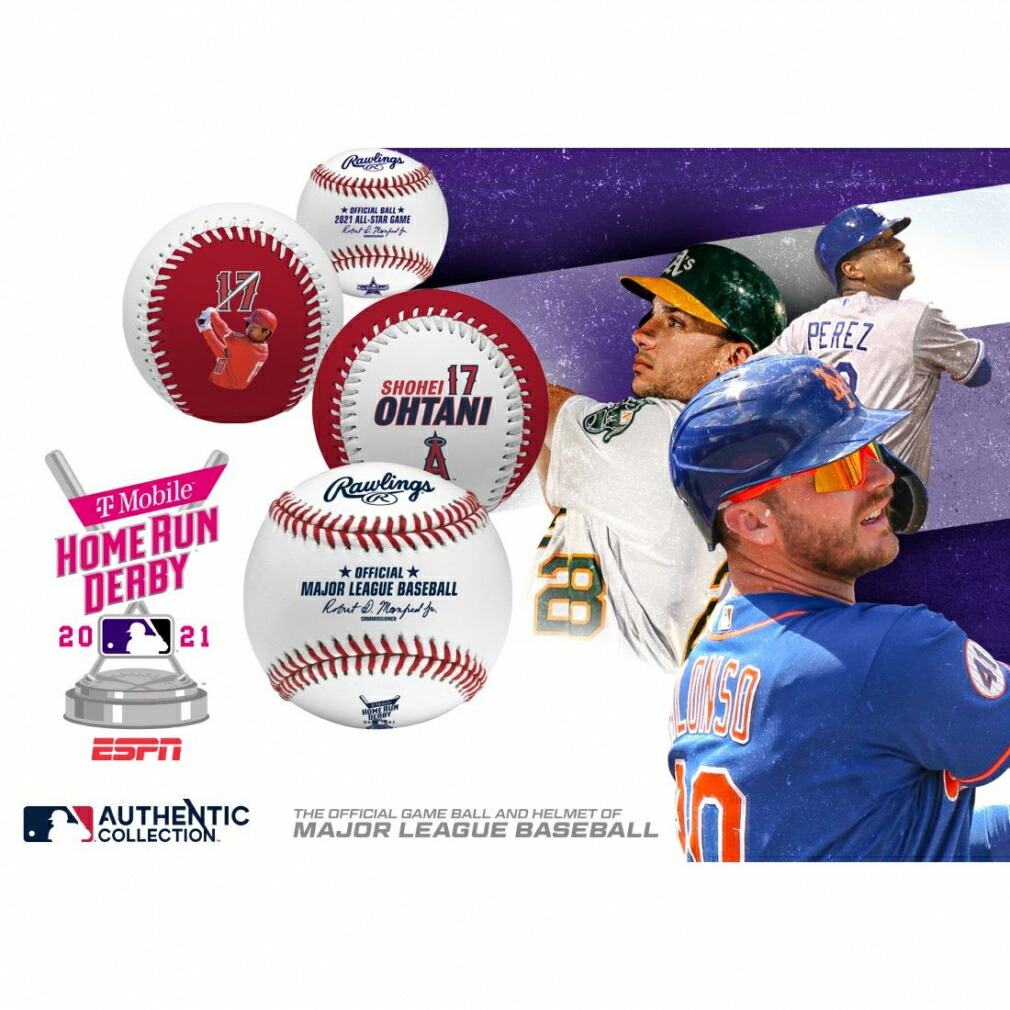 最大10 Offクーポン 楽天スーパーsale限定 ローリングス Mlb公認球 Hrダービー 21 J 野球 小物 Rawlings Littlethaicafe Com