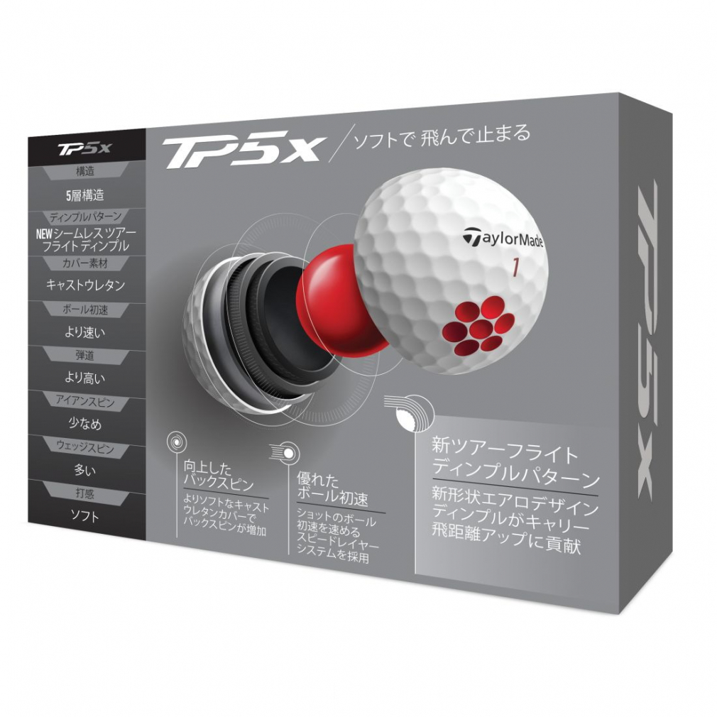 最大10 Offクーポン 楽天お買い物マラソン限定 テーラーメイド Tp5x N 3スリーブ 36球入 ゴルフボール 公認球 21 Taylormade Liceochiloe Cl