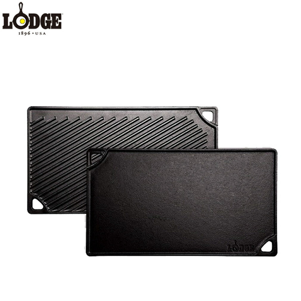 最大10％OFFクーポン 【7/18～7/26】 ロッジ ダブルグリドル LDP3 19240040000016 キャンプ 網/鉄板 LODGE｜アルペン店