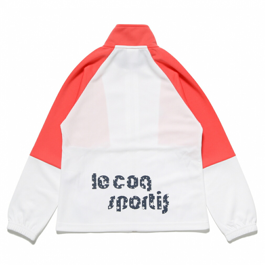 ルコックジュニアキッズ子供長袖ジャージジャケットウォームアップジャケットQMJQJF10スポーツウェアlecoqsportif