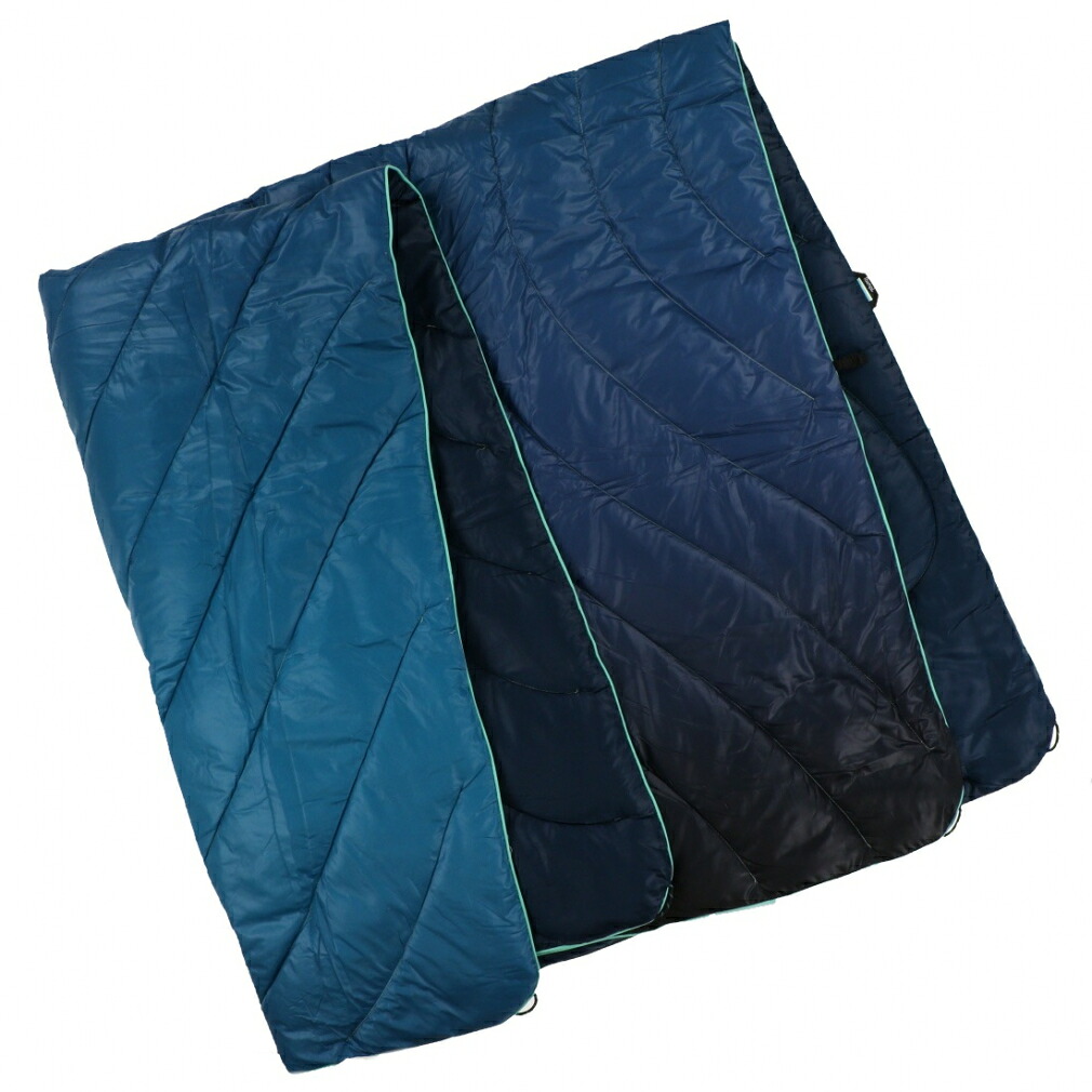 4/10 限定★全商品ポイント10倍 要エントリー ランプル ORIGINAL PUFFY Blanket TPPB-P29-1 キャンプ ブランケット : OCEAN FADE Rumpl
