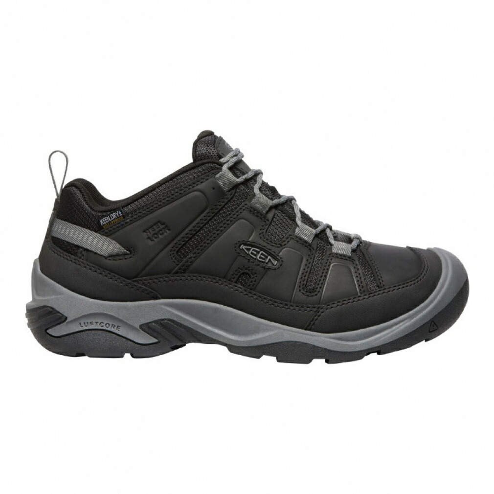 【楽天市場】キーン CIRCADIA WP 1026775 メンズ トレッキング シューズ : Black/Steel Grey KEEN