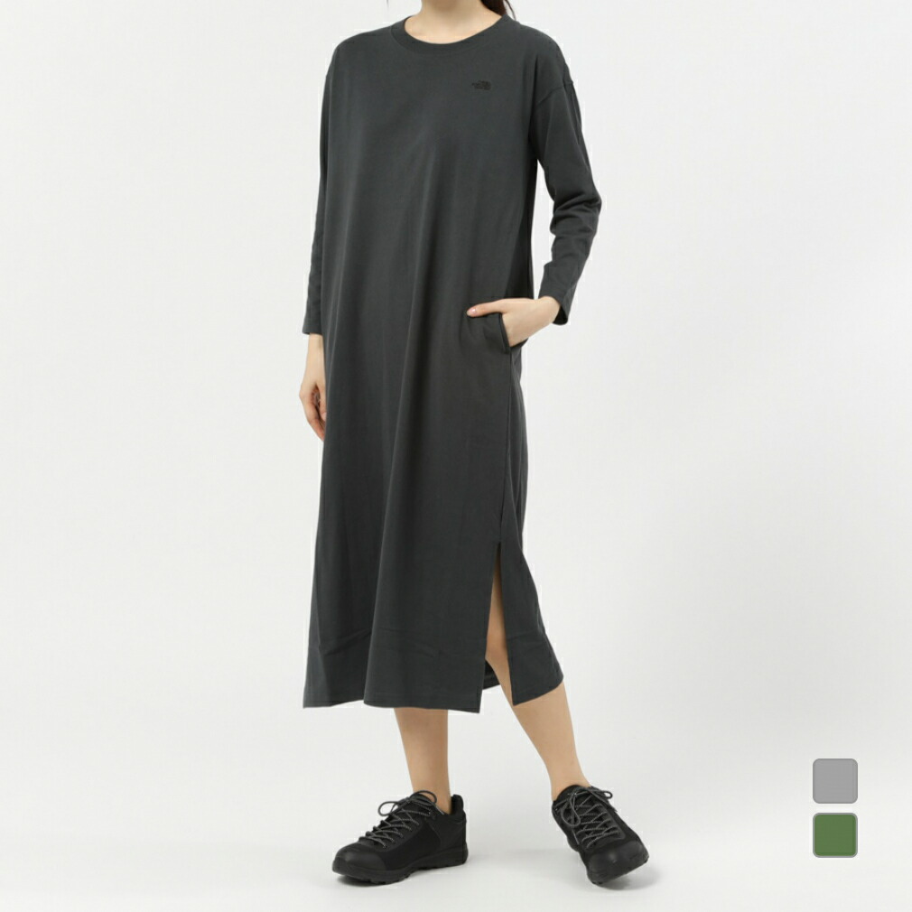 楽天市場】ザ・ノース・フェイス ワンピース 長袖 レディース ロング