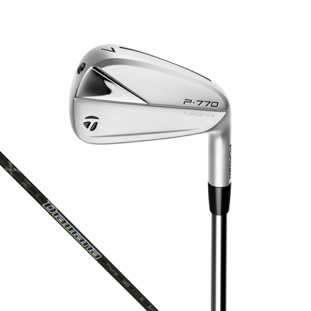 TAYLORMADE P-770 2023 Set de fers 5-9, Pw 6 pièces Flex rigide Diamana Thump 95 graphite EUR 769,60 - FR