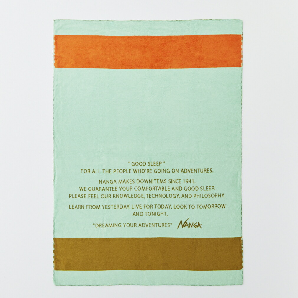 ナンガ GOOD SLEEP BORDER COTTON BLANKET S N1LLMIs4 キャンプ 小物 : MINT NANGA wi_cp 10,692円