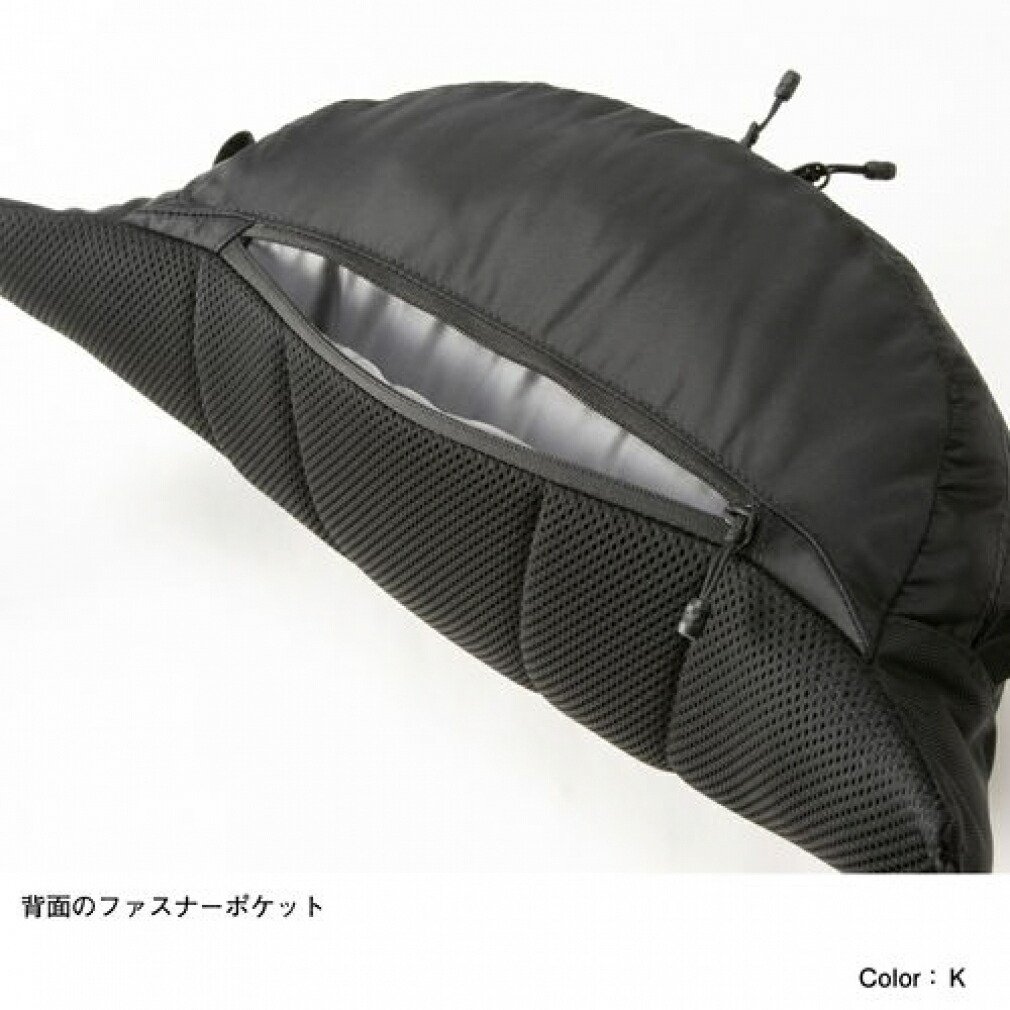 2024春夏ザ・ノース・フェイススウィープNM72304Kトレッキングウエストバッグ:ブラックTHENORTHFACEノースフェイス