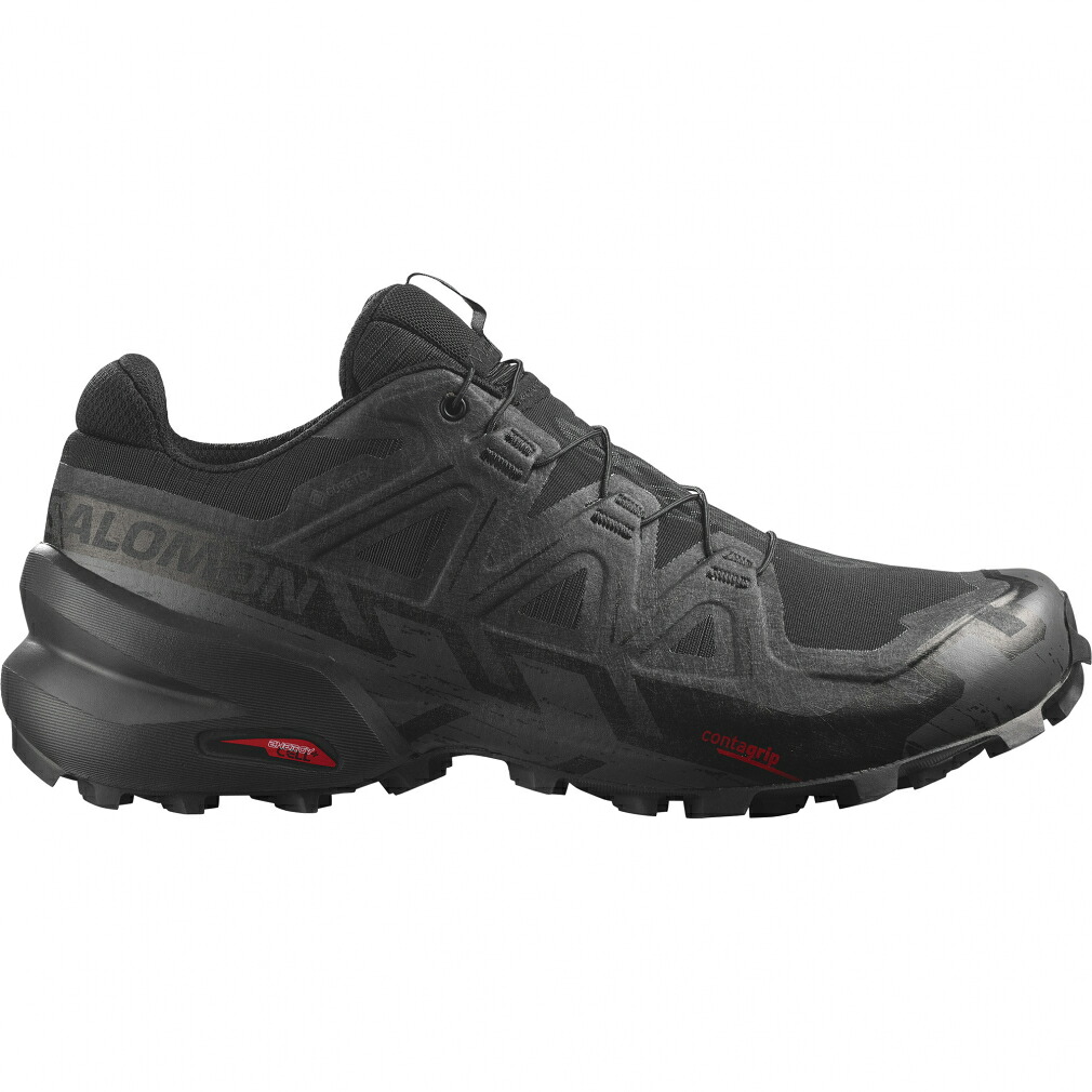 サロモン スピードクロス 6 ゴアテックス L41738600 メンズ トレッキング シューズ : Black SALOMON