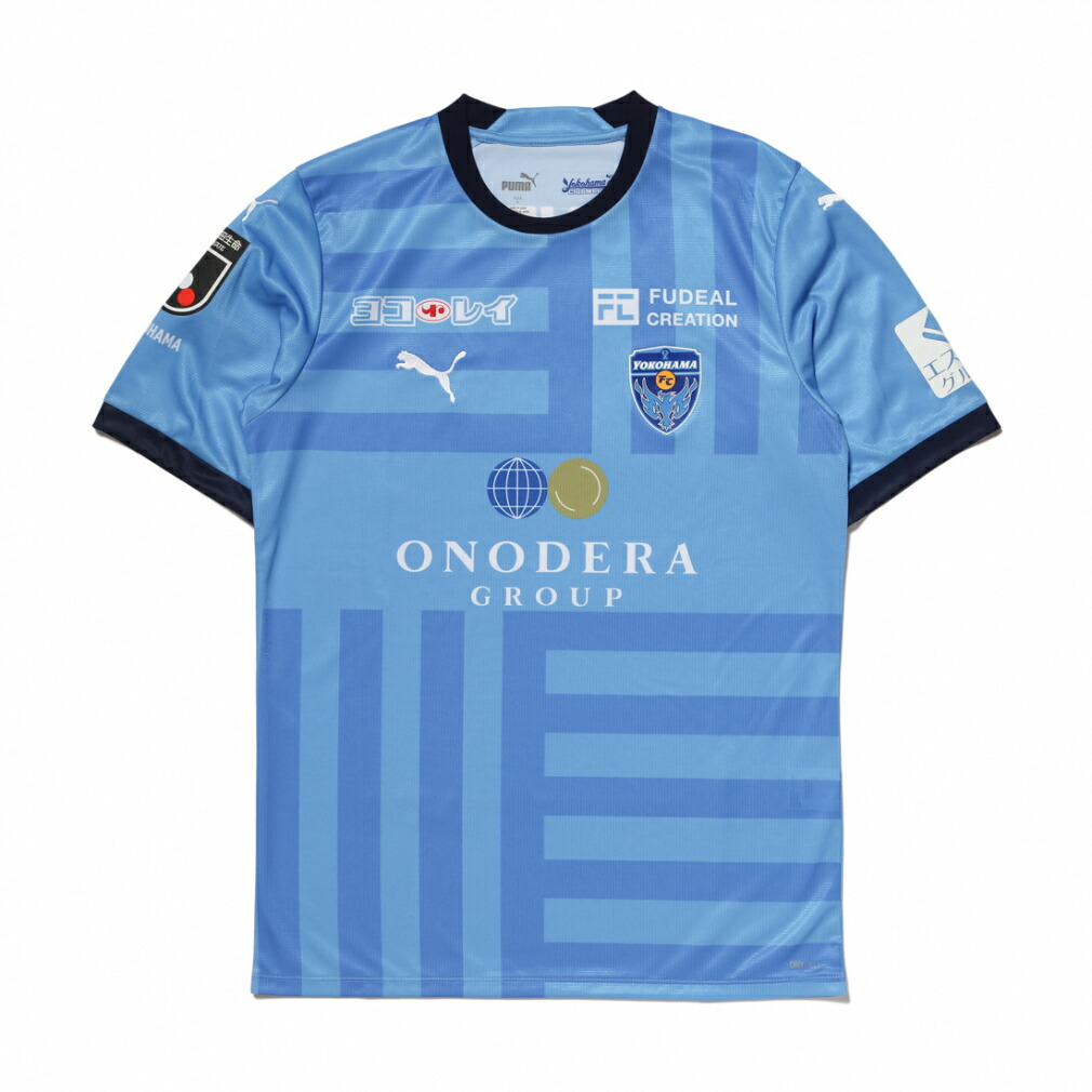 横浜FC2021公式戦半袖アップシャツL 新品未使用サッカージャンキー soccer junky 横浜FC 2021 ユニフォーム ホーム 半袖 レプリカ