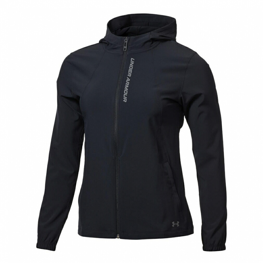 アンダーアーマー レディス 陸上/ランニング ウインドブレーカー UAアウトランザストーム ジャケット 1377043 : ブラック UNDER ARMOUR 6,437円