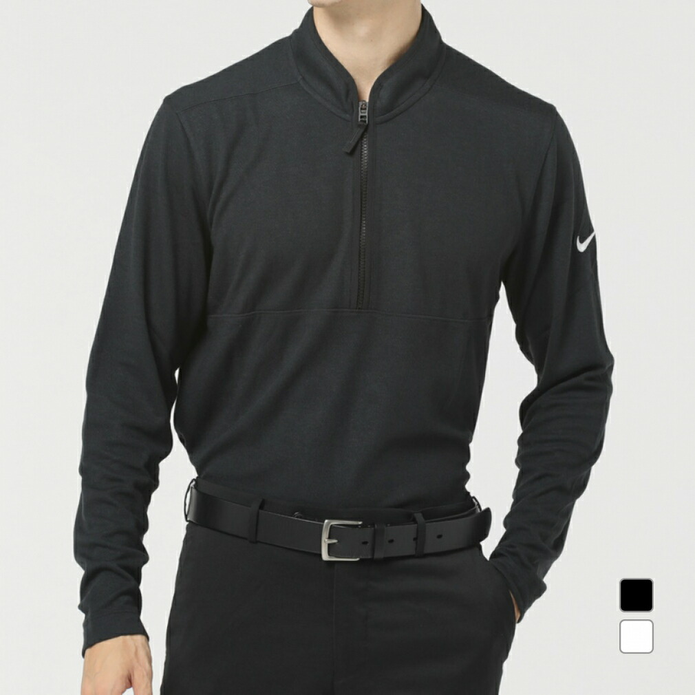 NIKE DRI-FIT ハーフジップ ゴルフシャツ　長袖　Golf Top 1055323013_10.jpg