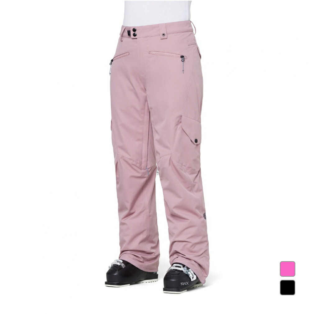 最大10%OFFクーポン 【7/18~7/26】 シックスエイトシックス レディース スノーボード パンツ AURA INSULATED CARGO PANT M2W409 686|アルペン店