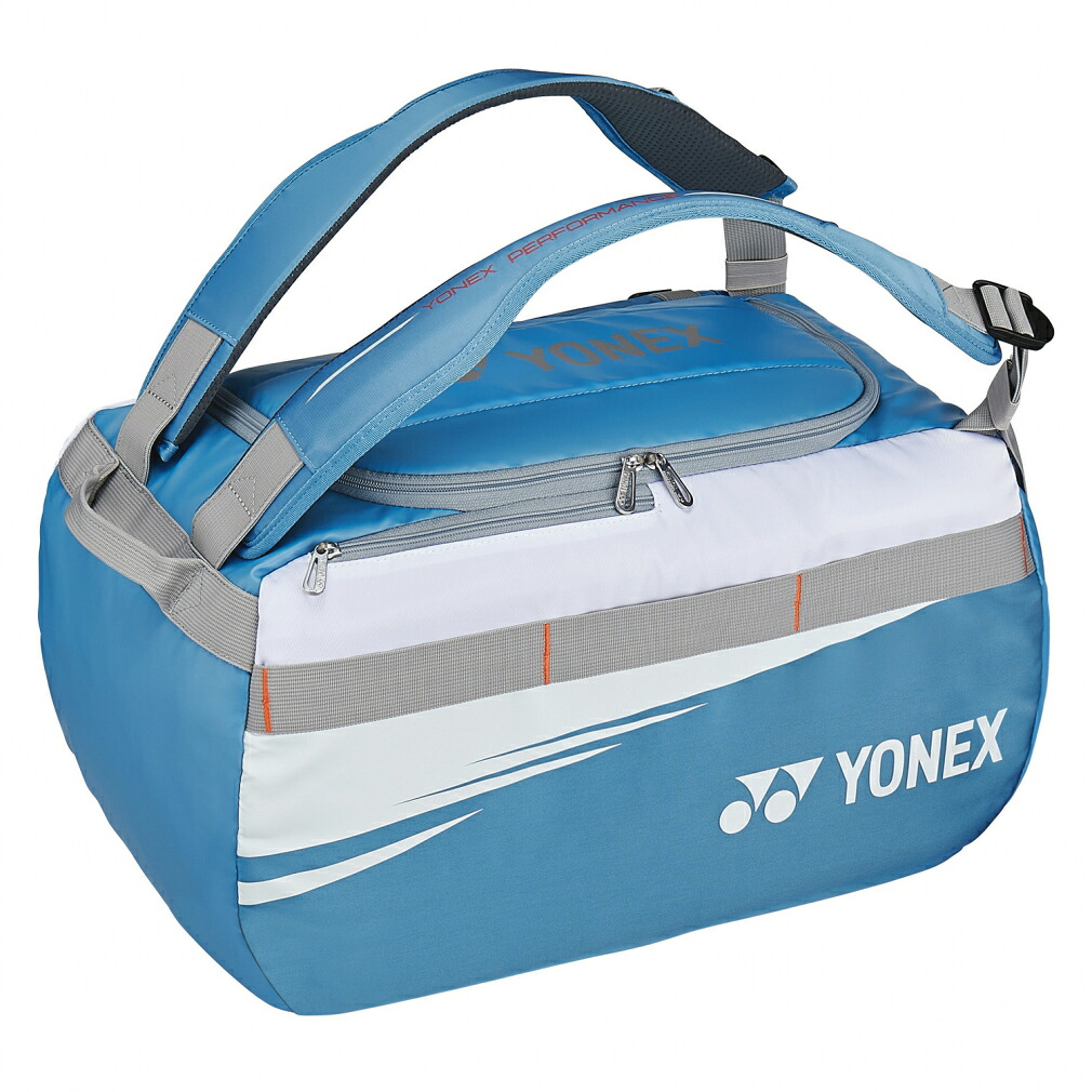 ヨネックス ダッフルバッグ (T2) ラケット2本収納 BAG2324 テニス ボストンバッグ : ブルーグレー YONEX