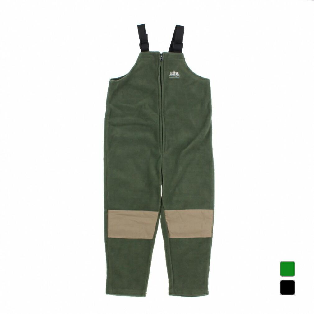4/18限定★抽選で最大100％Pバック リー ジュニア キッズ 子供 アウトドア ロングパンツ Lee FLEEACE OVERALLS LK1388 Lee