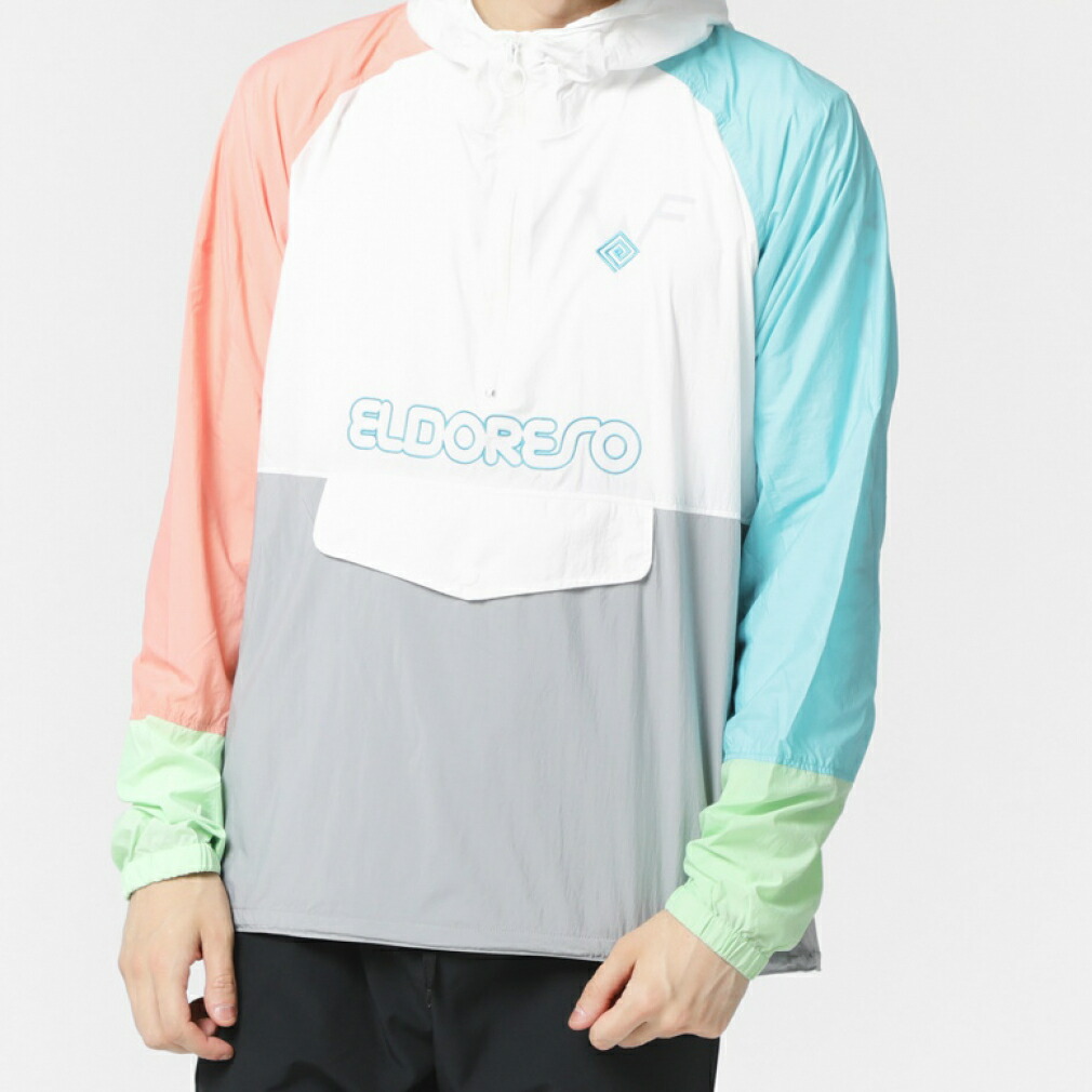 【楽天市場】エルドレッソ メンズ 陸上/ランニング ウインドブレーカー Kosgei Pullover E3201023 : ホワイト