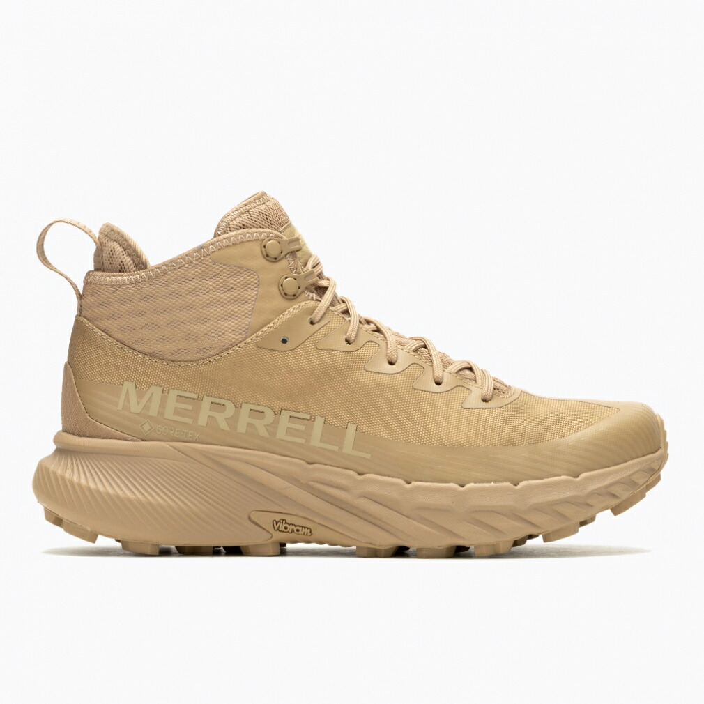 最大10％OFFクーポン 【4/4～4/10】 メレル AGILITY PEAK 5 TACT MID GORE-TEX J005773 メンズ トレッキング シューズ : COYOTE MERRELL
