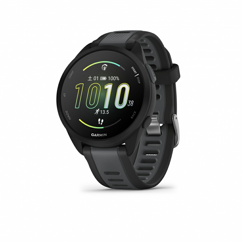 【楽天市場】ガーミン Forerunner 165 Black 0100286380 陸上/ランニング 時計 GARMIN：アルペン楽天市場店