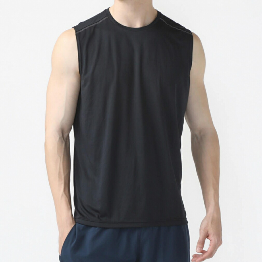 【楽天市場】ティゴラ メンズ 陸上/ランニング ノースリーブシャツ UPF50+ 無地ノースリーブTシャツ TR-3R1254NS