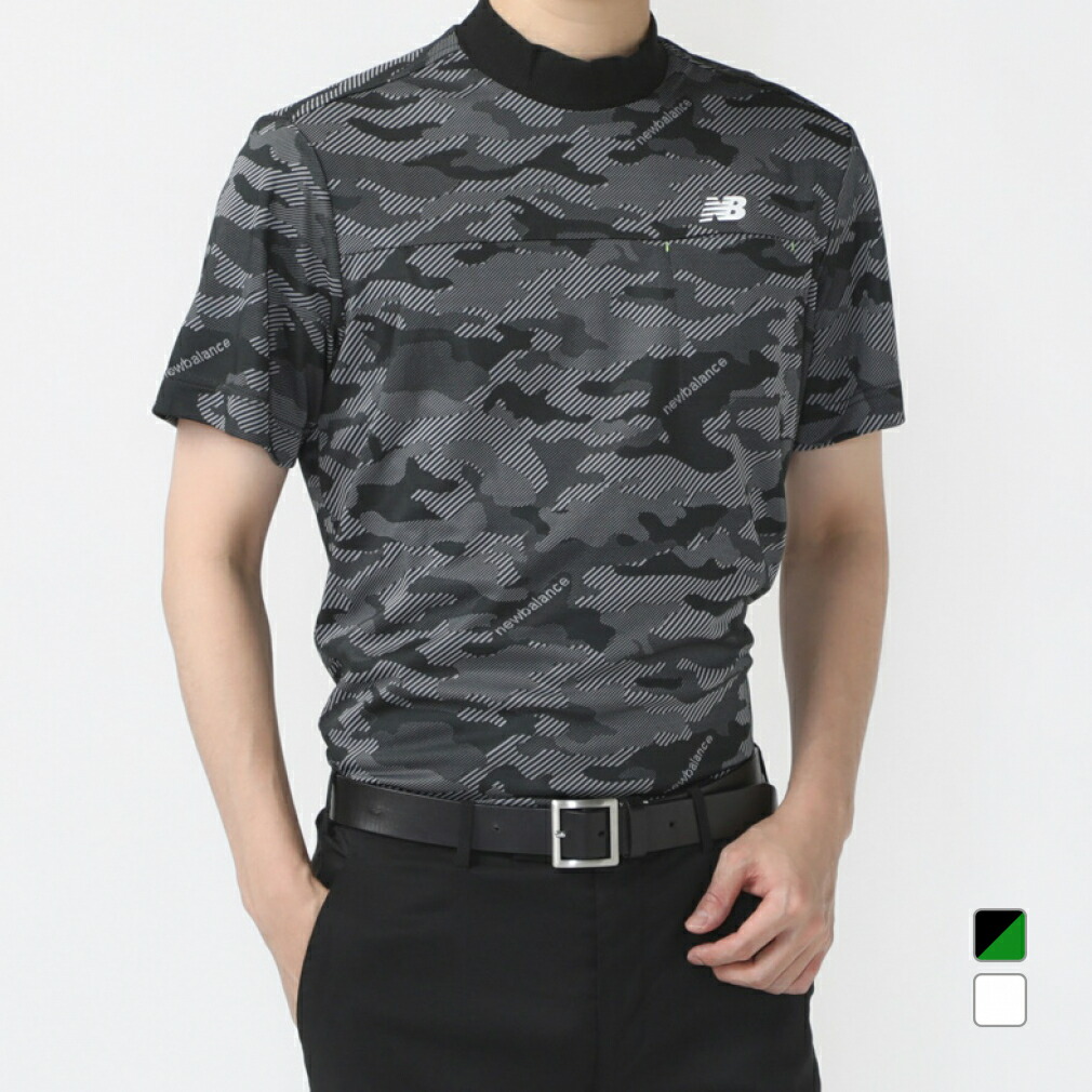 new balance モックネック半袖シャツ 楽天市場】NEW BALANCE ニューバランス メンズ半袖 モックネック