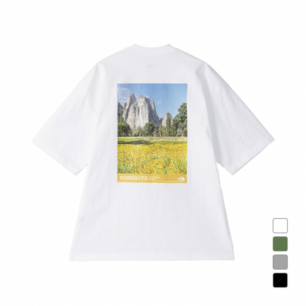 4/10 限定★全商品ポイント10倍 要エントリー ザ・ノース・フェイス アウトドア 半袖Tシャツ S/S Yosemite Scenery Tee ショートスリーブヨセミテシーナリーティー NT32436 THE NORTH FACE
