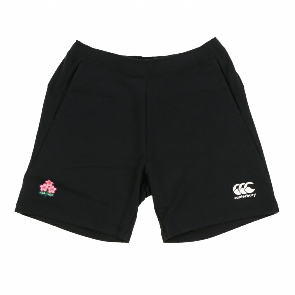 最大10％OFFクーポン 【4/4～4/10】 カンタベリー メンズ ラグビー ハーフパンツ JAPAN CROSSOVER SHORTS ジャパンクロスオーバー ショーツ ラグビー日本代表 R24081JP : ブラック CANTERBURY