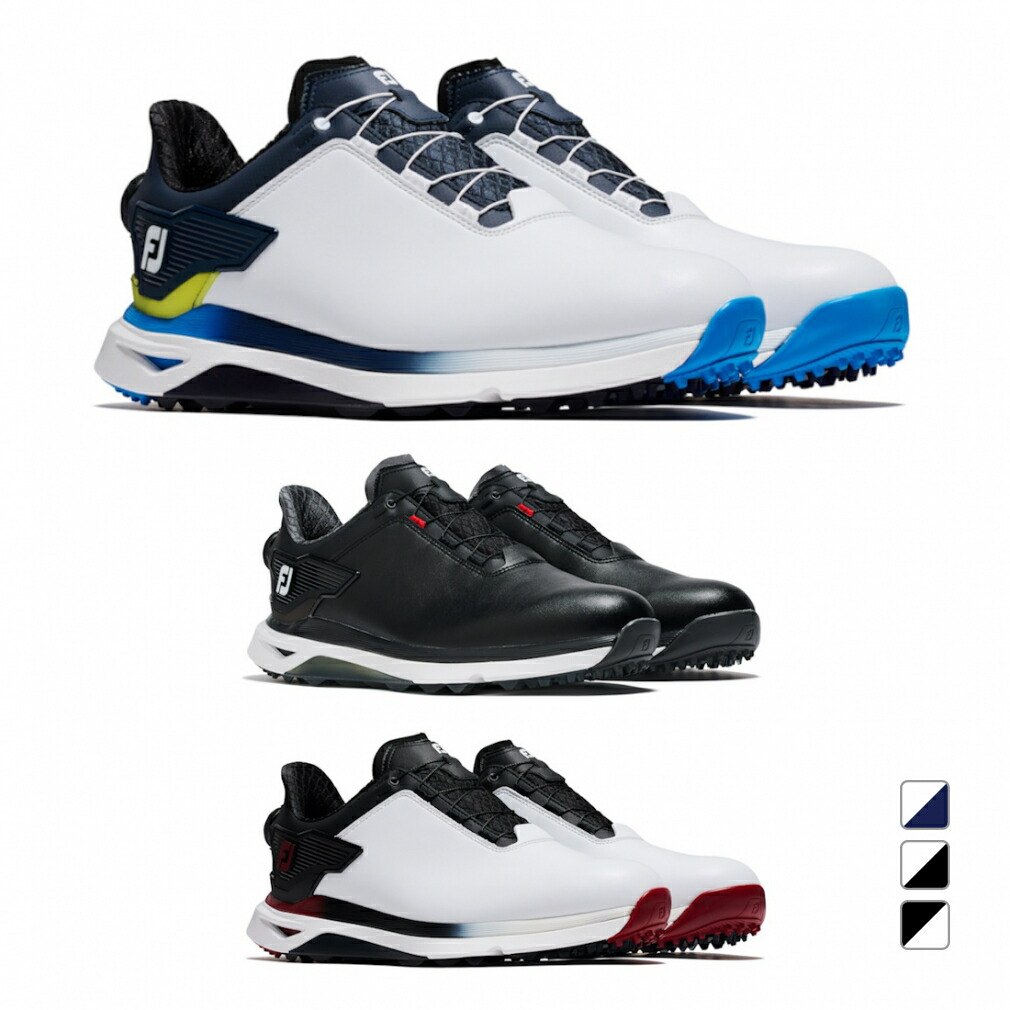 FootJoy ゴルフシューズ PRO BOAダイヤル ホワイト×ネイビー 楽天市場】フットジョイ ゴルフ シューズ 56933 プロエスエル