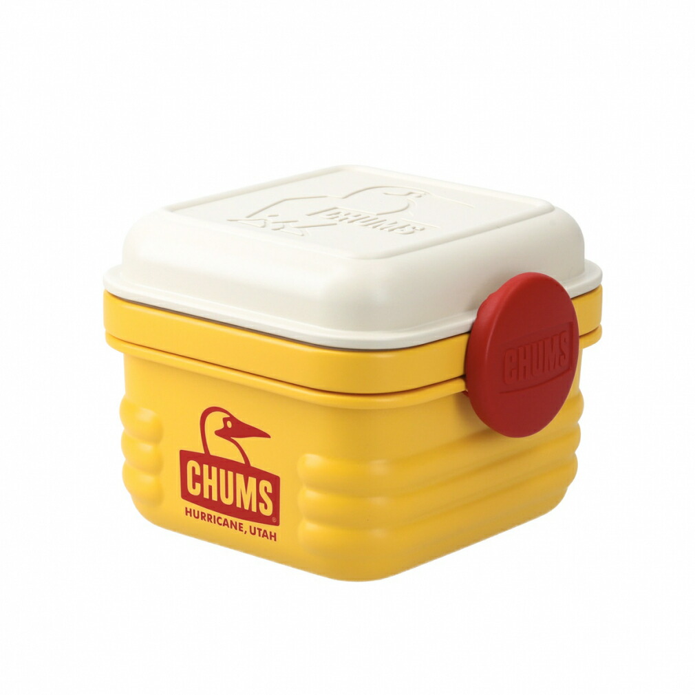 新品未開封★CHUMSチャムス★フードコンテナ M赤黄+S赤黄★計4個フルセット 新品未開封☆CHUMSチャムス☆フードコンテナ M赤黄+S赤黄