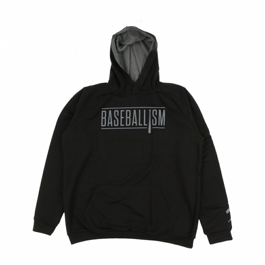 ベースボールイズム Baseballism メンズ 野球 長袖ウインドブレーカー WPLAYREVERSIBLEHOODIE OT0624SS4 : ブラック ファナティクス Fanatics 13,209円