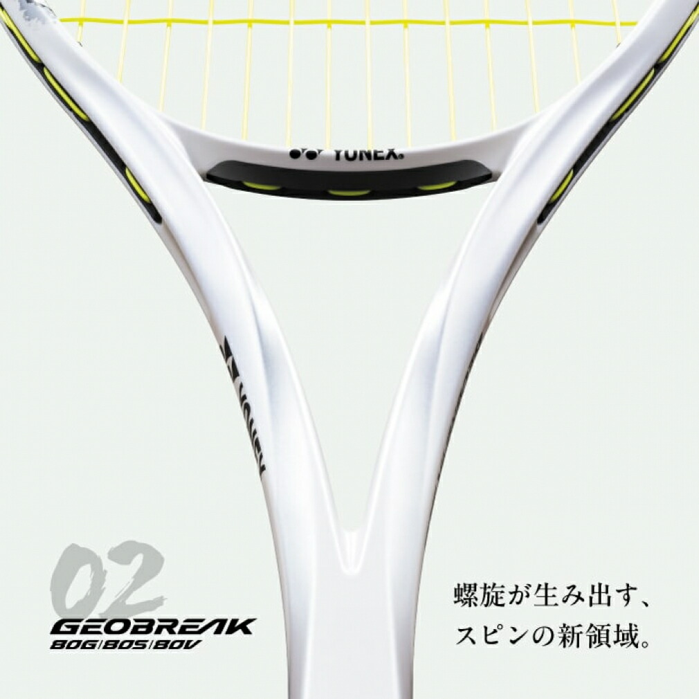 ソフトテニスラケット　ヨネックス　02 ジオブレイク80s ジオブレイク80S. 02GB80S|02GB80S】ヨネックス【公式