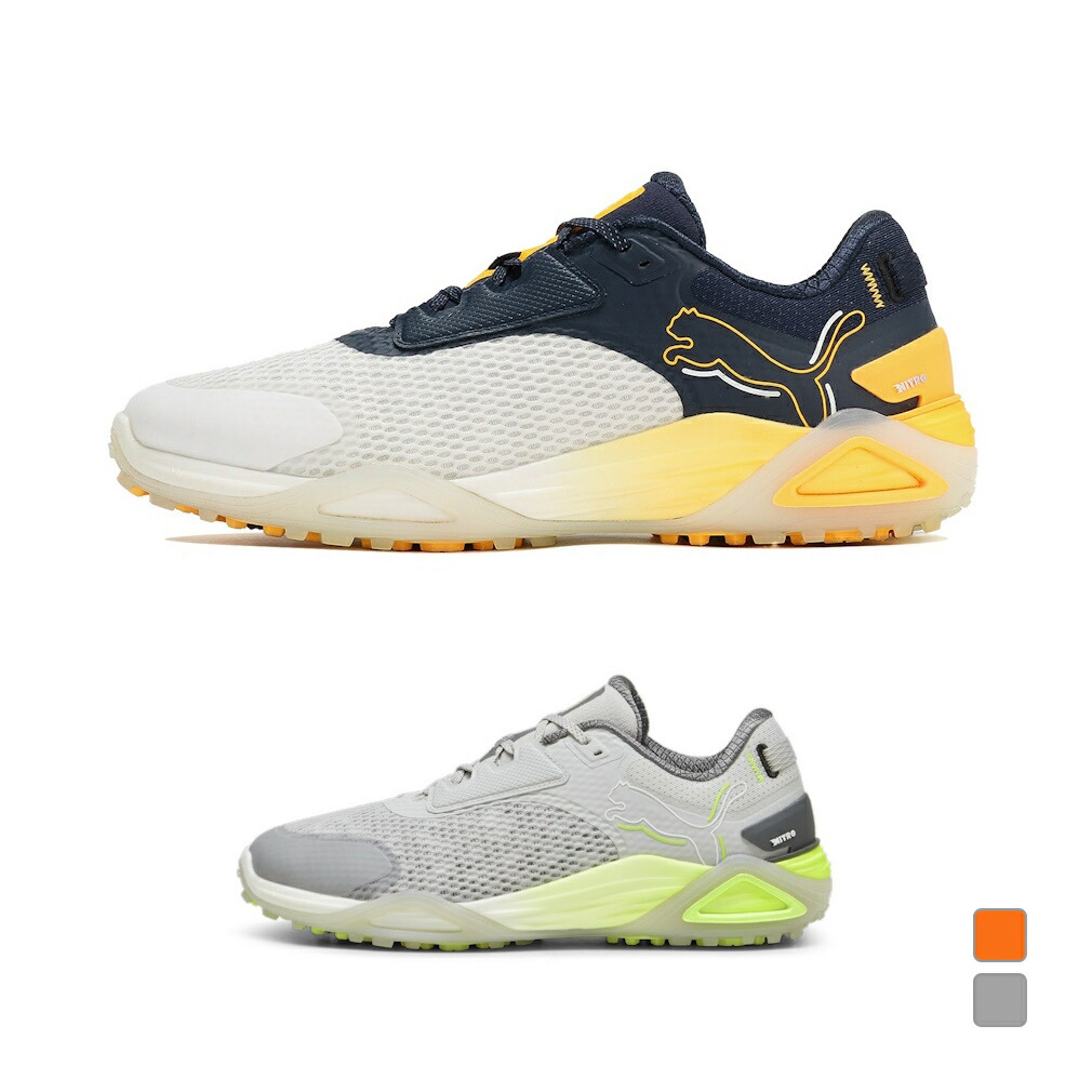 最大10％OFFクーポン 【4/4～4/10】 プーマ ゴルフシューズ レディース シャドウキャットニトロ WMNS ディスク 310833 ゴルフ ダイヤル式スパイクレスシューズ 3E PUMA imbkk