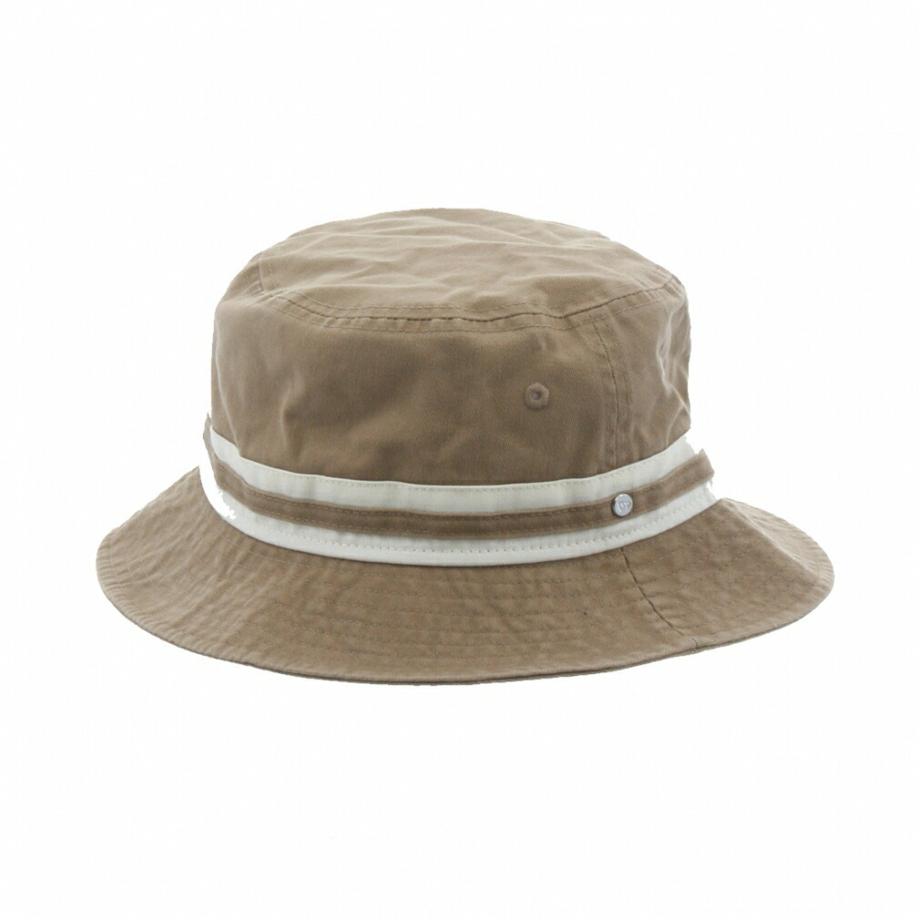 ニューエラ ハット BUCKET01 STRIPED BAND KHA 14109558 KHA 帽子 ： カーキ NEW ERA