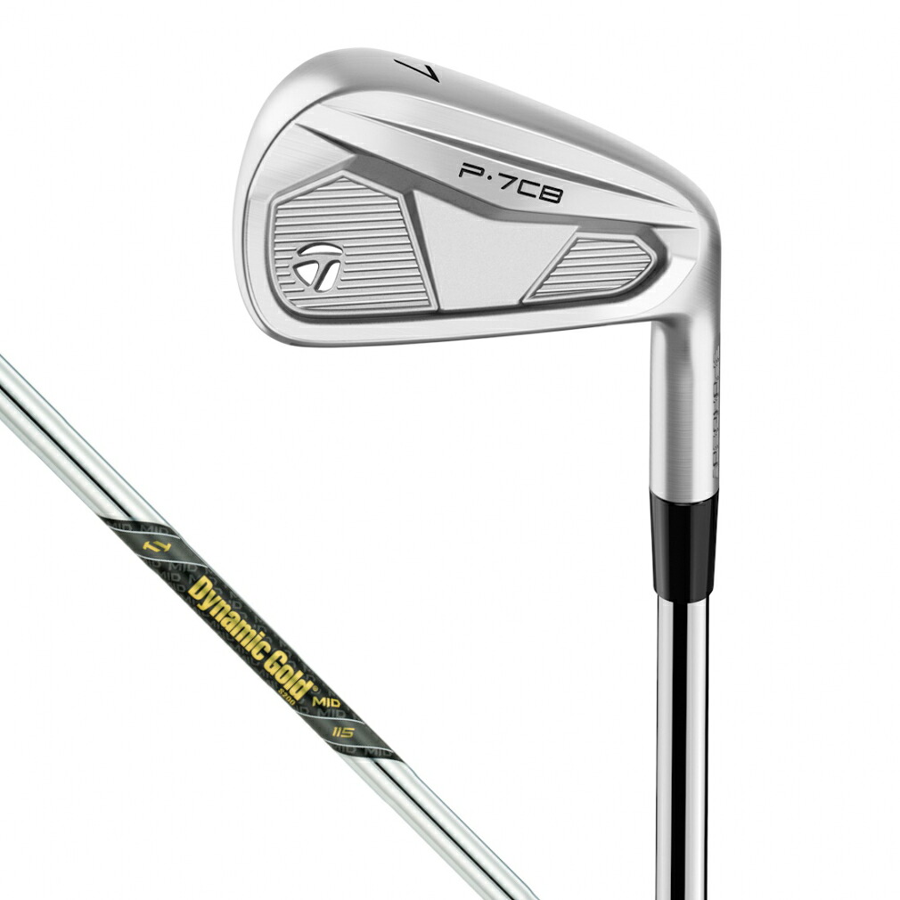 最大10%OFFクーポン 【7/18~7/26】 テーラーメイド P7CB 24 #6-P DG Mid115 S ゴルフ アイアンセット Dynamic GOLD MID 115 5本セット 2024年モデル TaylorMade|アルペン店