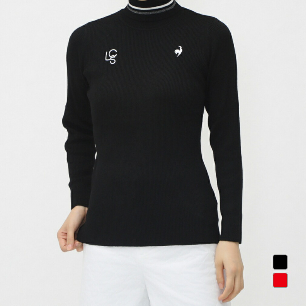 レディース ゴルフ セーター 黒と白 楽天市場】ルコックスポルティフ ゴルフ レディース ゴルフウェア 長袖