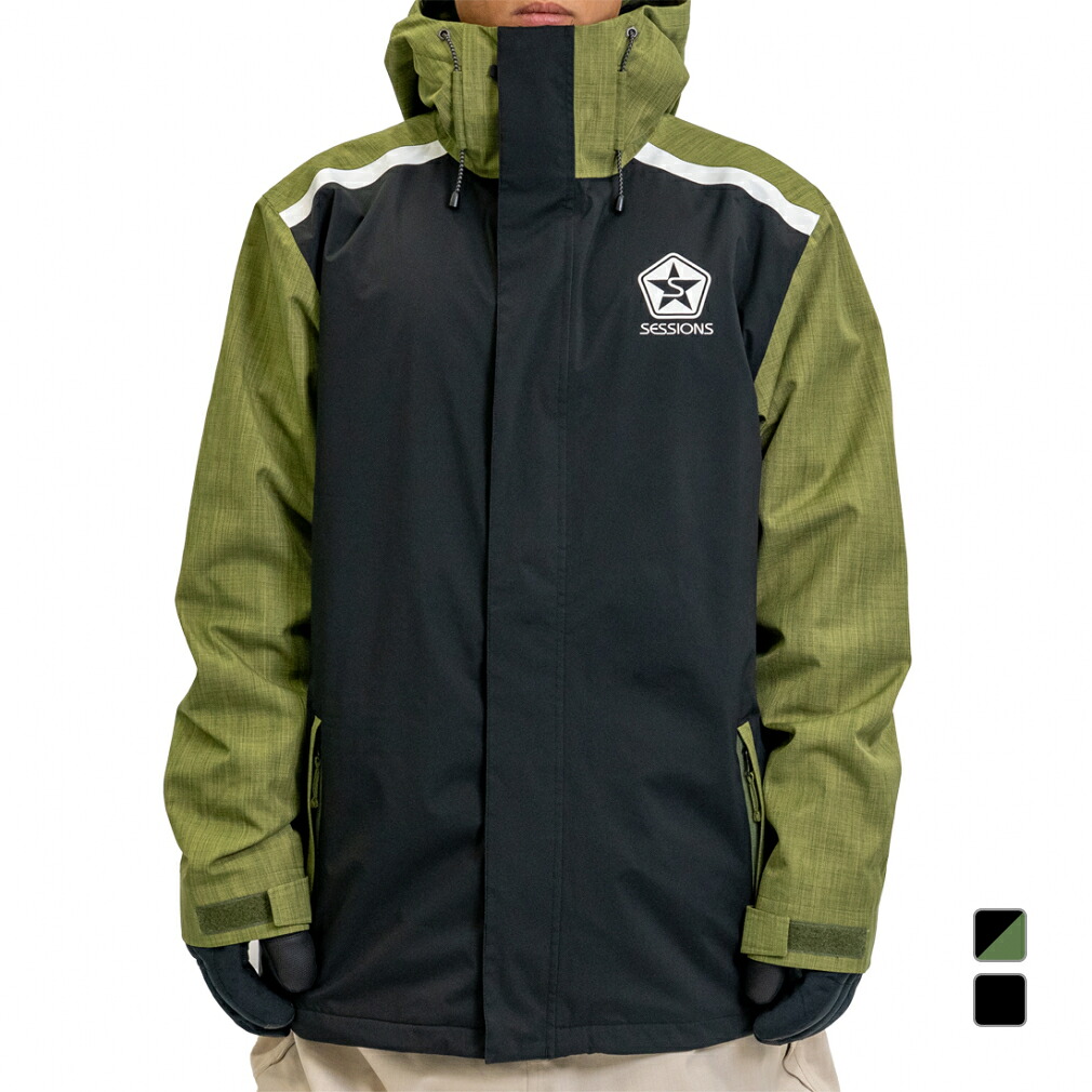最大10％OFFクーポン 【7/18～7/26】 セッションズ メンズ スノーボード バイタル ジャケット VITAL JACKET SSFW240024 SESSIONS｜アルペン店 19,990円