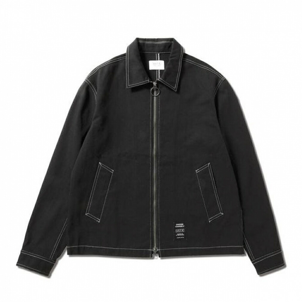 4/15限定★抽選で最大100％Pバック アクター メンズ レディス バスケットボール アウタートップス ZIP UP WORK JACKET 224-018010 : ブラック AKTR