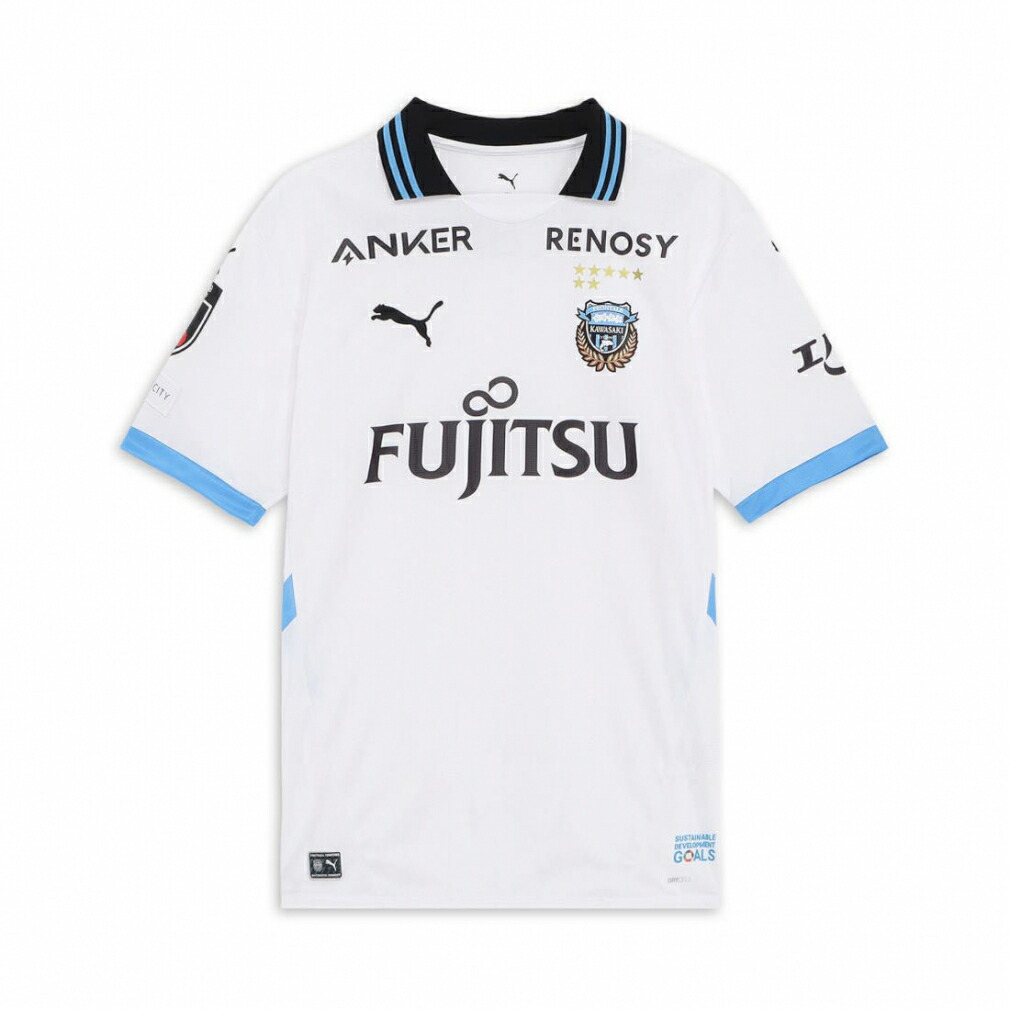 ☆専用商品です☆未使用　川崎フロンターレ　Puma サッカーウェアユニフォーム 川崎フロンターレ サッカーユニフォーム メンズ SIZE XL スカイ