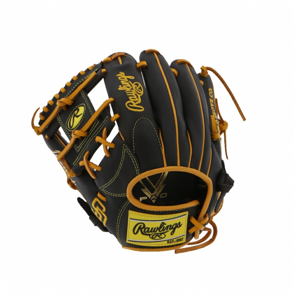 最大10％OFFクーポン 【7/18～7/26】 ローリングス ジュニア HYPER TECH MLB TEAM パドレス オールラウンド用 左投用 GJ5HTMG9M-SPD-RH キッズ 子供 軟式用 野球 野手用グローブ Rawlings｜アルペン店