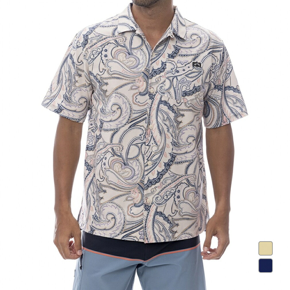 最大10％OFFクーポン 【4/4～4/10】 ビラボン メンズ サーフ 半袖シャツ SUBMERSIBLE SHIRTS BF011120 BILLABONG mks_0403