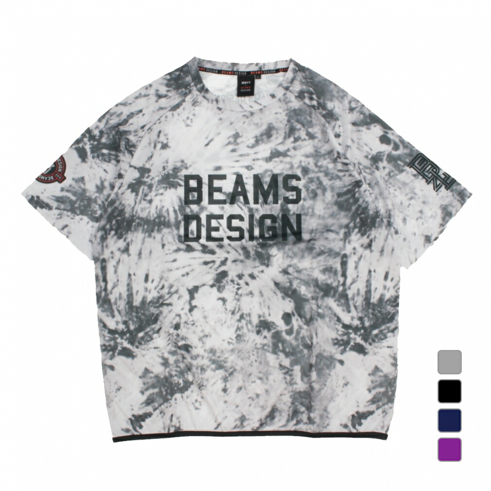 ZETT by BEAMS DESIGN BD★レイヤーシャツ★BOT77603 ゼット 野球 Tシャツ 半袖 丸首 大人 BEAMS ビームスデザイン