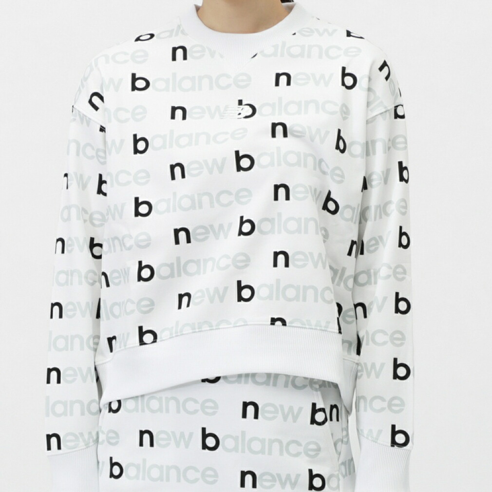 4/18限定★抽選で最大100％Pバック ニューバランス レディース ゴルフウェア 長袖トレーナー 春 夏 SWEAT CREW NECK PULLOVER (125162502) New Balance