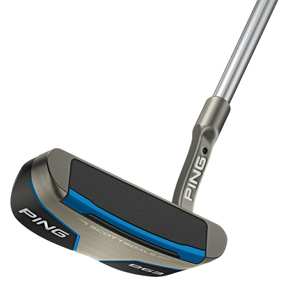 ピン RH SCOTTSDALE B63 BLK SPST ゴルフ パター 2025年モデル メンズ PING
