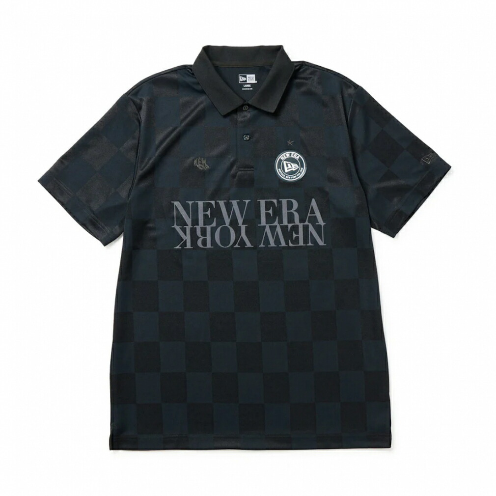 [New Era]25SS★韓国人気★GOLF SS VERTICAL CAMO POLO T-SHIRTS New Era]25SS☆韓国人気☆GOLF SS VERTICAL CAMO POLO T-SHIRTS